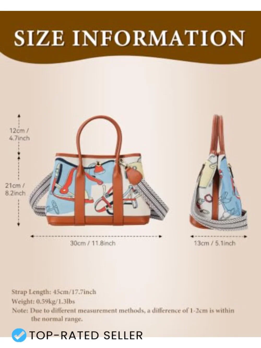 DesKimdo Top Handle Satchel Tote Handbag Shoulder Purse PU Leather Floral